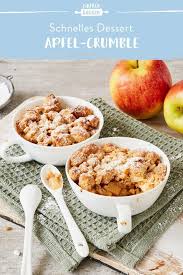 Apfel Crumble Schnell Einfach Die Besten Backrezepte Mit Gelinggarantie Rezept Apfel Crumble Apfelchips Apfelstreusel