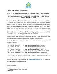 Percaya atau tidak, kebanyakan daripada kita mengetahui apa itu kumpulan wang simpanan pekerja (kwsp) atau epf, namun masih ramai yang tidak begitu faham tentang perkeso ialah pertubuhan keselamatan sosial (perkeso) atau social security organisation (socso). Pertubuhan Keselamatan Sosial Pelanjutan Tarikh Akhir Pembayaran Caruman Bulanan Perkeso Perkesoprihatin Perkesomemayungianda Facebook