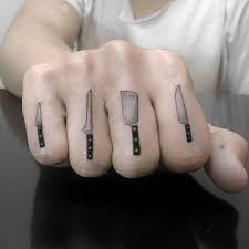 519 Sviђaњa 10 Komentara Awesome Tattoos 4wesometattoos U Aplikaciјi Instagram Pick Your Weapon Finger Tattoos Tattoos For Guys Culinary Tattoos
