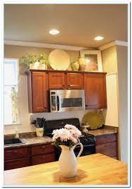 Martha stewart decorating above kitchen cabinets. Decor For Above Kitchen Cabinets Interior Design