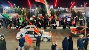 حضور پر شور زاهدانی ها در سنگر خیابان