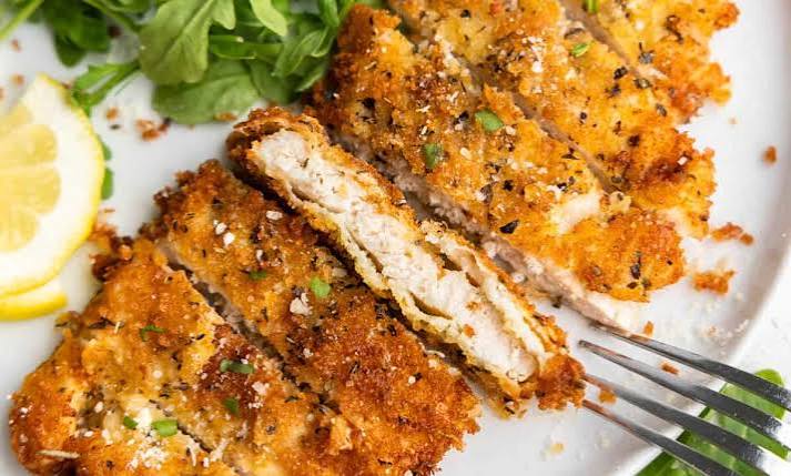 Crispy Parmesan Chicken Cutlets