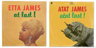 Star Wars Atat Etta James At Last Vinyl Album Cover Mash Up Parody By Whythelongplayface Ettajames Atlast Atat Empires Album Covers Vinyl Cover Parody