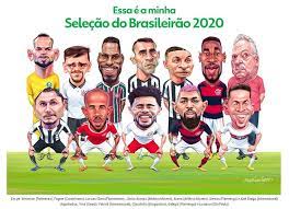 Facebook, instagram, twitter e youtube. A Minha Selecao Do Brasileirao 2020 So Futebol Amino