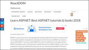 Learn Asp Net 30 Tutorials Resources Websites