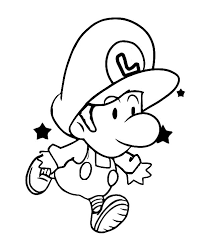 Mario and luigi coloring pages free mario and luigi coloring pages online. Baby Luigi Learn To Jump Coloring Pages Download Print Online Coloring Pages For Free Color Nimbus