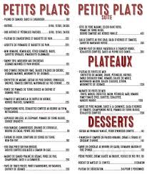 Restaurant Batiment B Menu In Terrebonne Quebec Canada