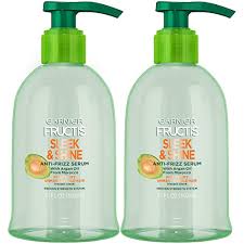 Garnier fructis strengthening silky straight serum improve hair shine. Buy Garnier Fructis Sleek And Shine Anti Frizz Serum For Frizzy Dry Unmanageable Hair 5 1 Ounce 2 Count Online In Turkey B078pkkmtj
