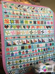 If you have other creative ideas please share in the comments below. A Bitty Blocks Row Quilt Almost Finish Stash Bandit