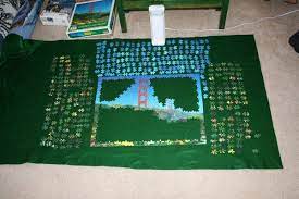 Jigsaw Puzzle Mat My Hubby Loves Puzzles Diy Puzzles Puzzle Mat Diy