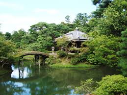 Kyoto Japan Katsura Imperial Villa Front Bridge Japanese Garden Garden Images Garden Design