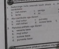 Diposting oleh nia di 21.30. Bahasa Jawa Tolong Dibantu Brainly Co Id