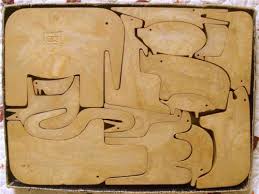 Enzo Mari S 16 Animals Wooden Puzzle Omg Omg Omg I Have This Very Exact Same Puzzle My Parents Got It For Me When I Was Puzzle Animaux Animaux Art