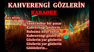 Kahverengi Gozlerin Karaoke Youtube