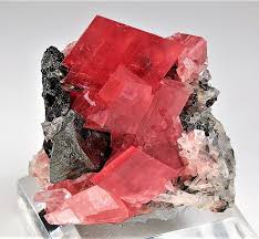 Rhodochrosite Colorado Usa Crystals Minerals Minerals And Gemstones Crystals