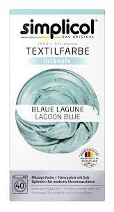 Wähle eine option nm 20/2 nm 7/2 nm 120/2. Simplicol Textilfarbe Intensiv Blaue Lagune Simplicol
