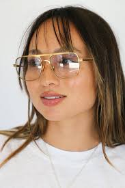 Gold Metal Jane Sunglasses