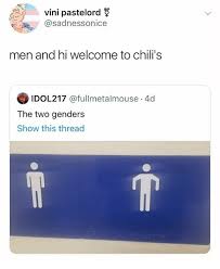 Chili was the most chill betta fish i've ever seen. Vini Pastelord Men And Hi Welcome To Chili S Idol217 4d The Two Genders Show This Thread Chilis Meme On Me Me