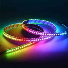 Ws2812b Led Strip Lights Ws2812b Individual Addressable Ws2811 Built In 5050 Rgb Digital Dream Color Flex Dc5v Prog Led Strip Lighting Strip Lighting Led Strip