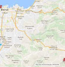 לבנון מפה, שבו הוא ממוקם. ×ž×¤×ª ×œ×'× ×•×Ÿ Google My Maps