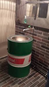 Waschbecken Industrial Fass Waschbecken Garten Waschbecken Diy Konsolentisch