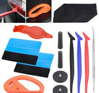 20pcs Car Wrap Tools Kit Vinyl Film Squeegee Felt Cutter Window Tinting Scraper | eBay