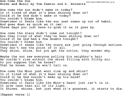 We did not find results for: Get 41 Song Lyric When The Sun Goes Down