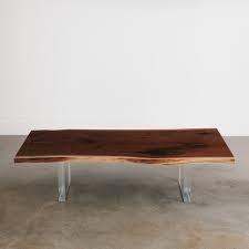 In this episode, i show you how i built my modern walnut coffee table. Modern Luxury Walnut Coffee Table With Clear Legs Elko Hardwoods Modern Live Edge Furniture Dining Coffee Tables Desks Benches