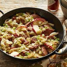 Cajun Cabbage Skillet Recipe Food Network Recipes Recipes Food Dishes