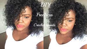 12 00 Gogo Curls Style Tutorial Freetress Crochet Braids Curl Styles Crochet Braids Crochet Braids Freetress