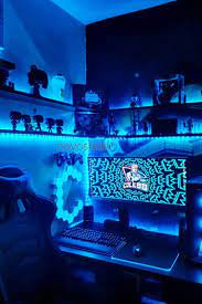 Cool Gaming Room Ideas Novostella 20ft 6m Rgb Strip Lights Rgb Led Strip Lights Cool Gaming Rooms Strip Lighting