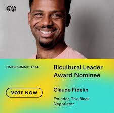 I am honored to be nominated in the Bicultural Leader of the Year category… 