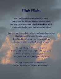 Touch The Face Of God High Flight Poem Written By John Gillespie Magee Jr High Flight Poem High Flight Flight Quotes