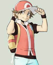 Remake Red S Outfit Pokemon Trainer Red Pokemon Red Pokemon Characters