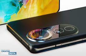 Huawei P50 Pro smartphone with huge ...