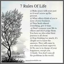 Lessons Learned In Life7 Rules Of Life Lessons Learned In Life