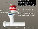Oatey sure vent installation