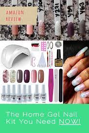 Easy At Home Gel Nail Kit Amazon Review Home Gel Nail Kit Gel Nail Kit Nail Kit