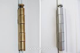 Andrea Arch Diy Upcycle Brass Hinges Brass Hinges Brass Door Handles Painting Hardware