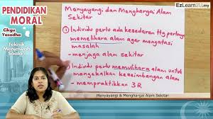 3.1 menyayangi dan menghargai alam sekitar. F4 Mor Hta 17 Menyayangi Menghargai Alam Sekitar 17 Hta 1 Yasodha Sd My E Tuition