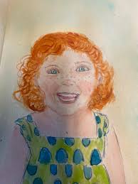 Something else I do besides painting. This is a rug I designed and hooked. 