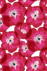 Beacon house zync gray modern floral wallpaper 450 67323 the. Colorful Fabrics Digitally Printed By Spoonflower Big Poppies Red Wallpaper Backgrounds Pink Wallpaper Art
