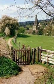Garden Gate Country Church Beautiful Places English Countryside