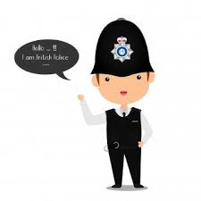 Cute British Police Character In Cartoon Style Police Security Law Png And Vector With Transparent Background For Free Download Cartoon Styles Cartoon Posters Cartoon