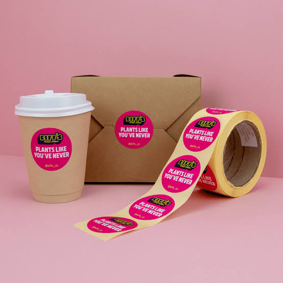 Custom Branded Food Packaging Stickers | Takeaway Packaging