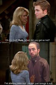 This robert pattinson meme gets me every time lmaoooo. Jacket Really Rounds It Out Tracksuit Robert Pattinson Standing In The Kitchen Know Your Meme