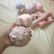 I would say the bottle is a bit small but i love the packaging it has. Ariana Grande Sweet Like Candy Perfume Set Beauty Personal Care Fragrance Deodorants On Carousell