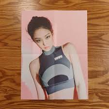 Rapper black pink kpop kim jisoo blackpink photos. Blackpink Jennie Official Kill This Love Album Black Ver Folded Poster Girl Kpop 8 99 Picclick