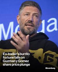 The honeymoon is officially over for burrito baron Steven Marks: Just a  year after Guzman y Gomez's blockbuster market debut made him a  multimillionaire, the founder's fortune is getting hammered  bloom.bg/4m2JjBf 📷: