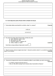 Subiectele și baremul de rezolvare la limba română. Evaluare NaÅ£ionalÄƒ 2021 Modele De Subiecte Si Teste De Antrenament La Limba Si Literatura RomanÄƒ Stirileprotv Ro